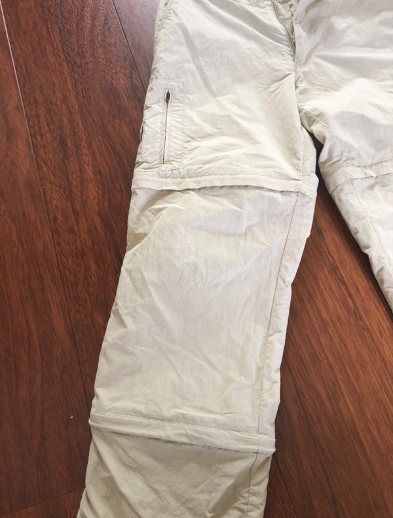 Outdoor Hose von Fjällräven (XL / 42 Damen ) 2 Zip-Off natur / creme
