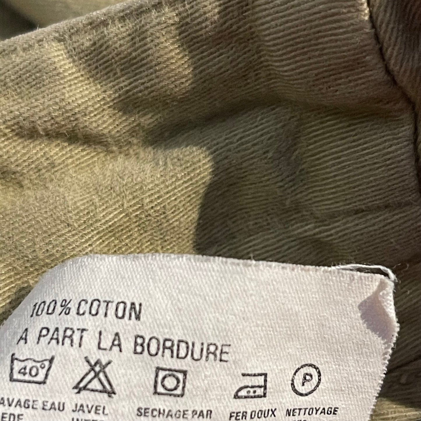 Hose aus Baumwolle von Patagonia (Damen S bis M) khaki -Senf