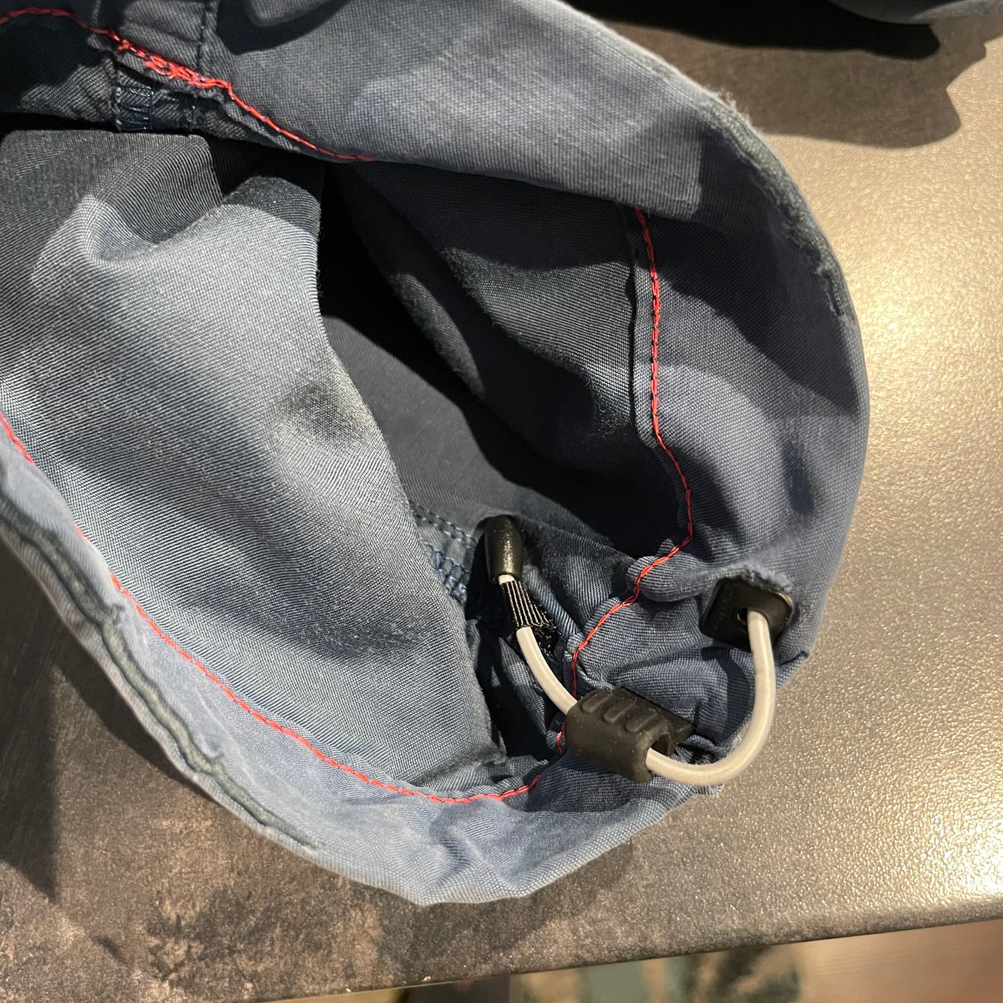 Trekking- Hose von Ortovox mit Merino (XS und L Damen) blau grau