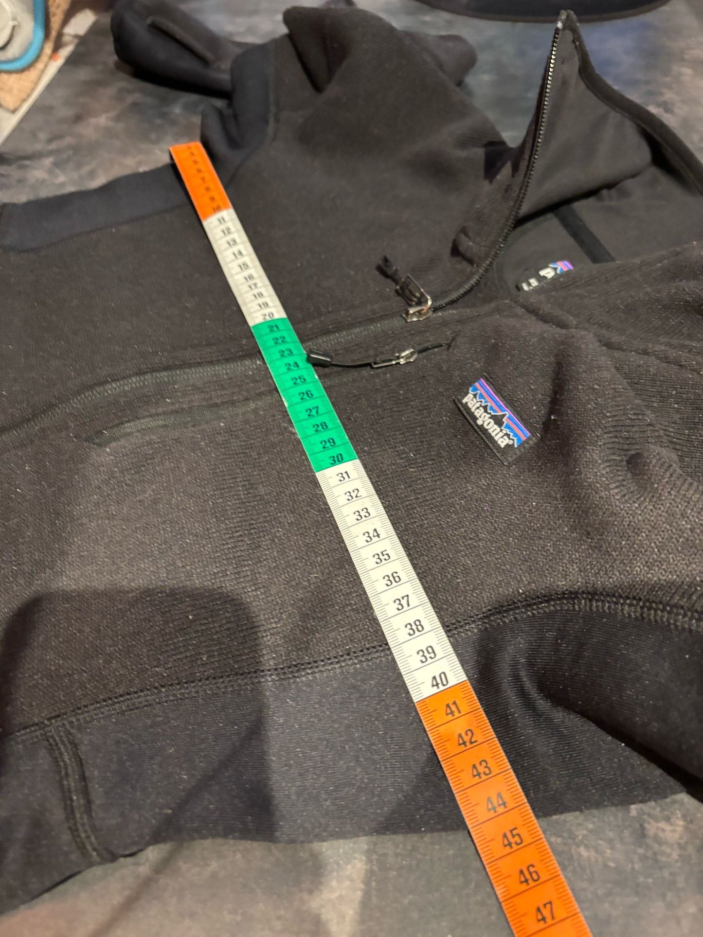 Zipper Fleecejacke von Patagonia (XS Damen) Better Sweater schwarz
