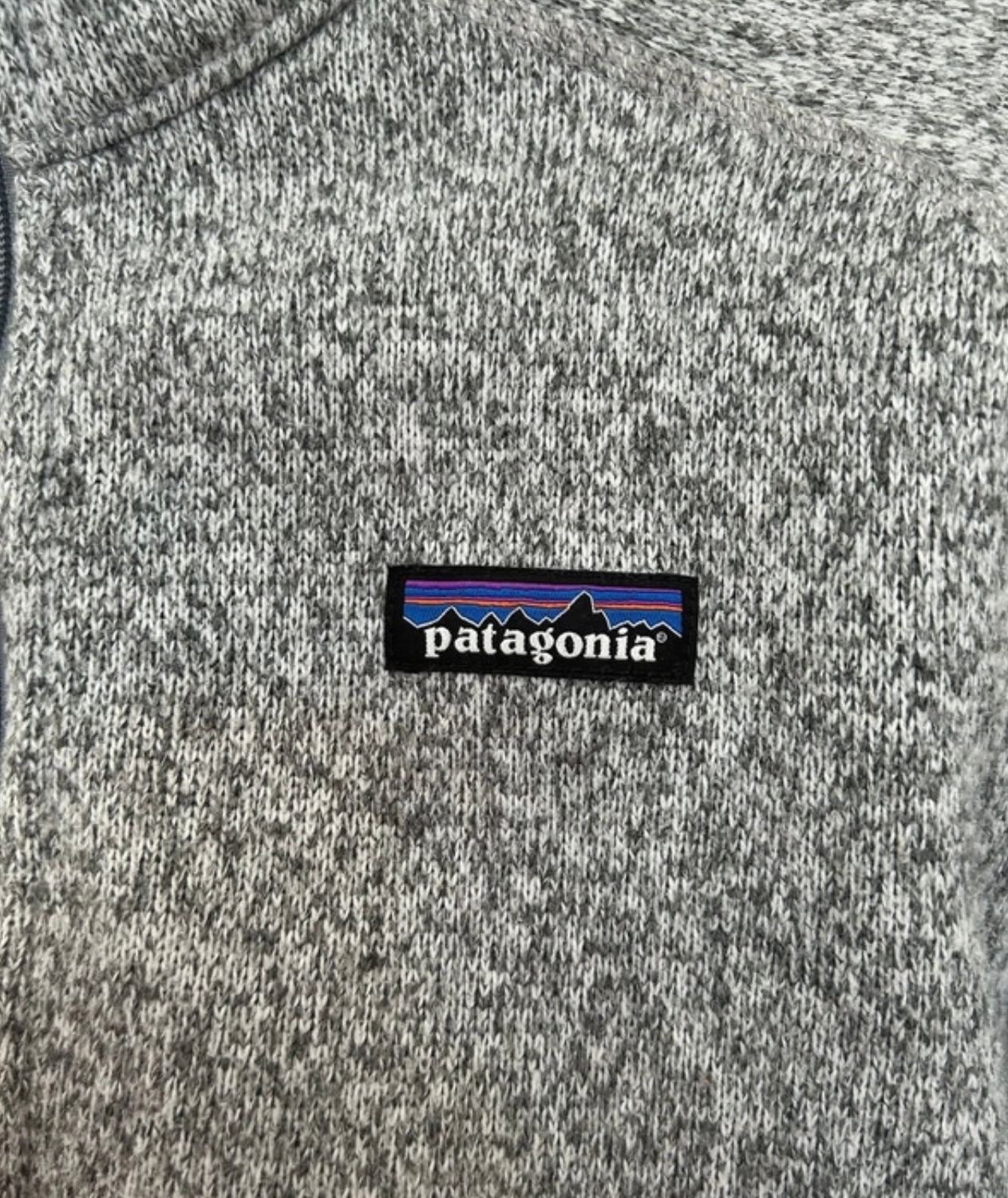 Fleece Pullover Patagonia (M Damen) Better Sweater grau