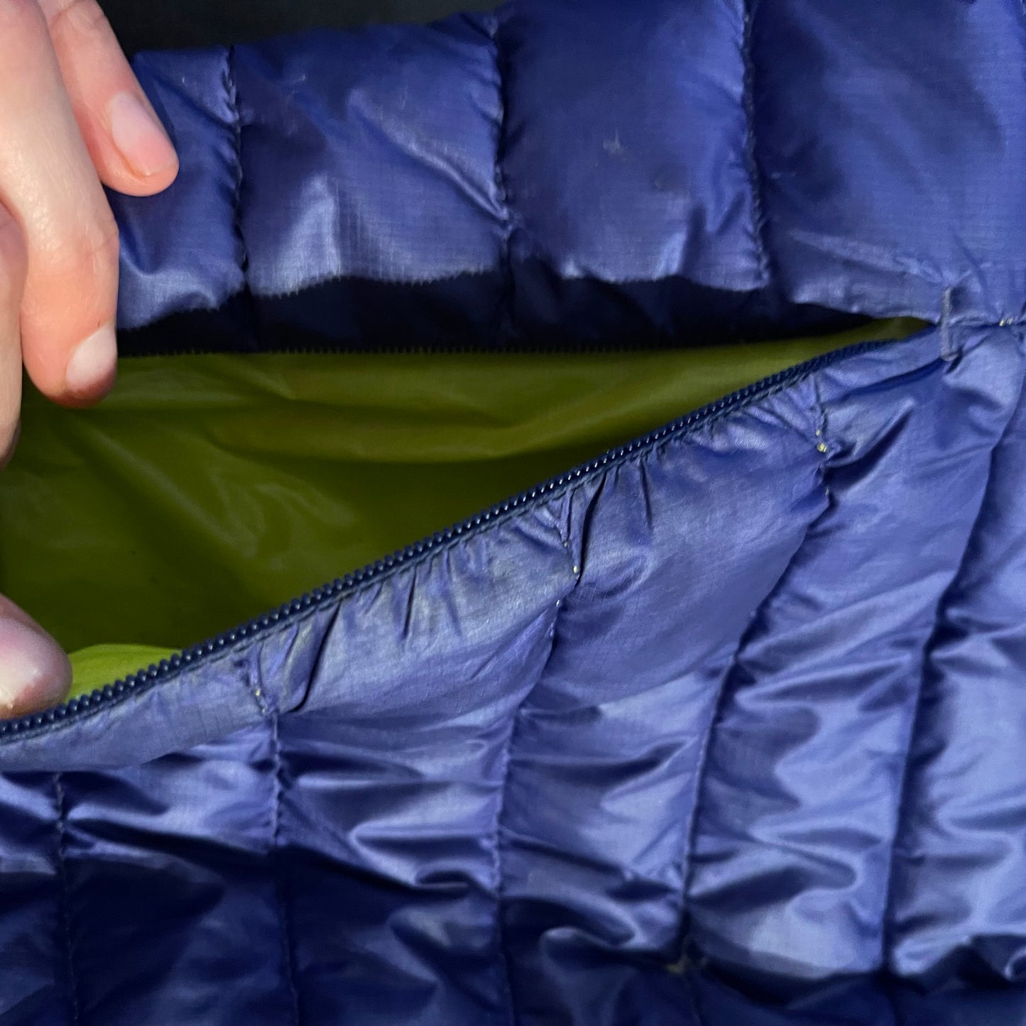 Daunen Stepp- Jacke von Haglöfs M (Herren) blau