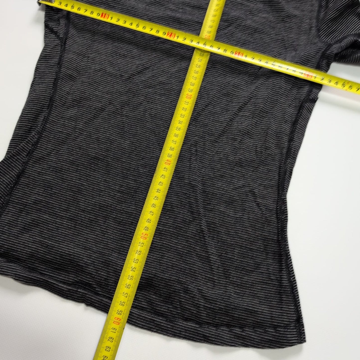 Merino 200 Longsleeve von Icebreaker (M Damen) Langarmshirt schwarz gestreift