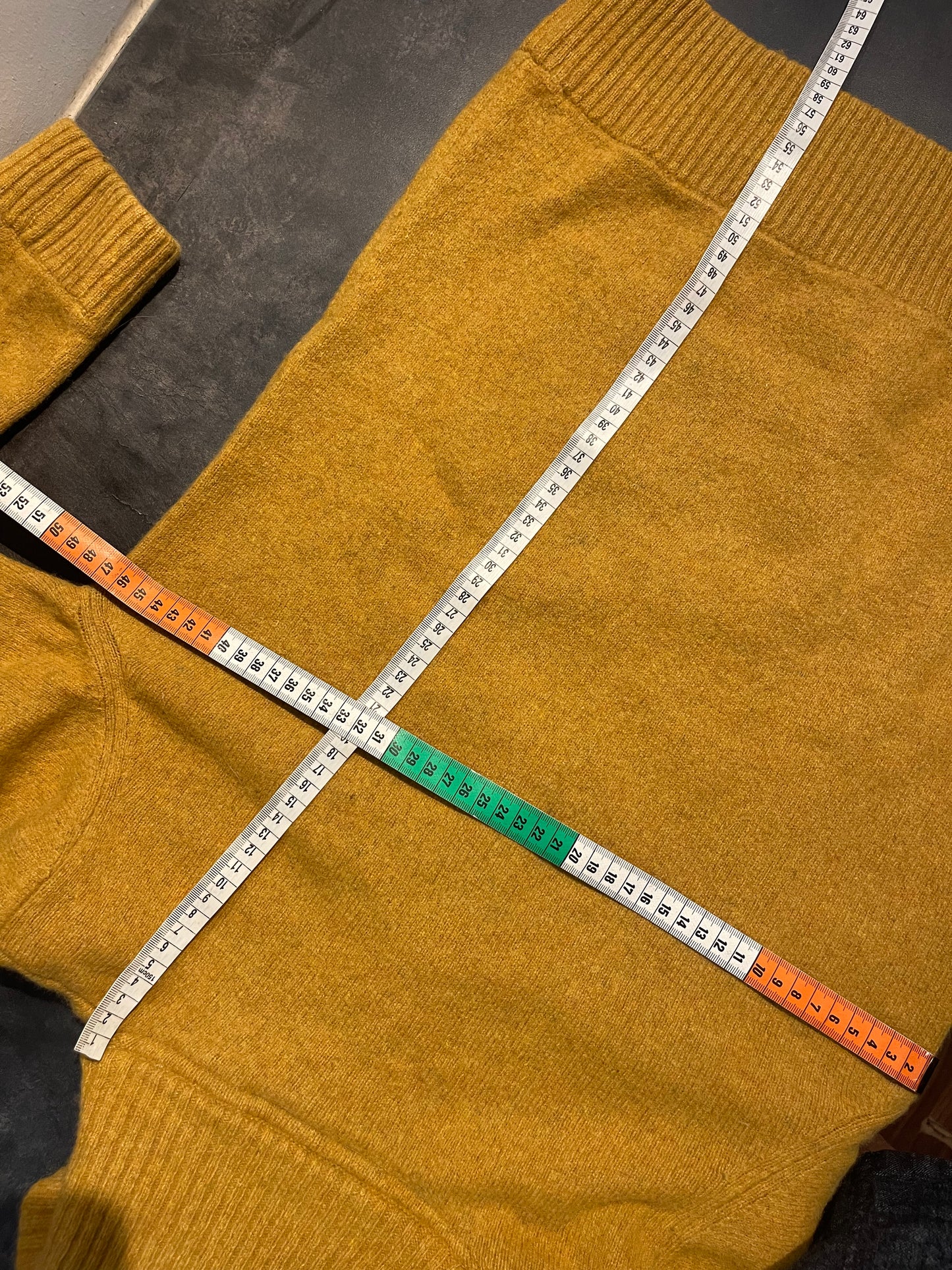 Stehkragen Pullover von Fjällräven ( Damen S ) Wolle Senf gelb