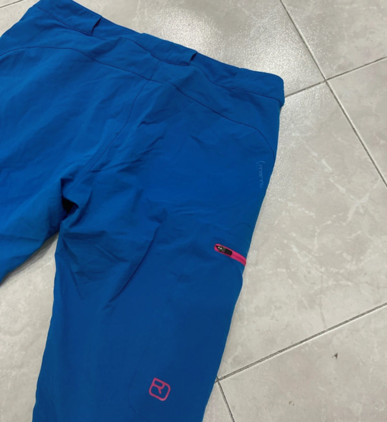 Trekking Hose von Ortovox mit Merino (L Damen) blau