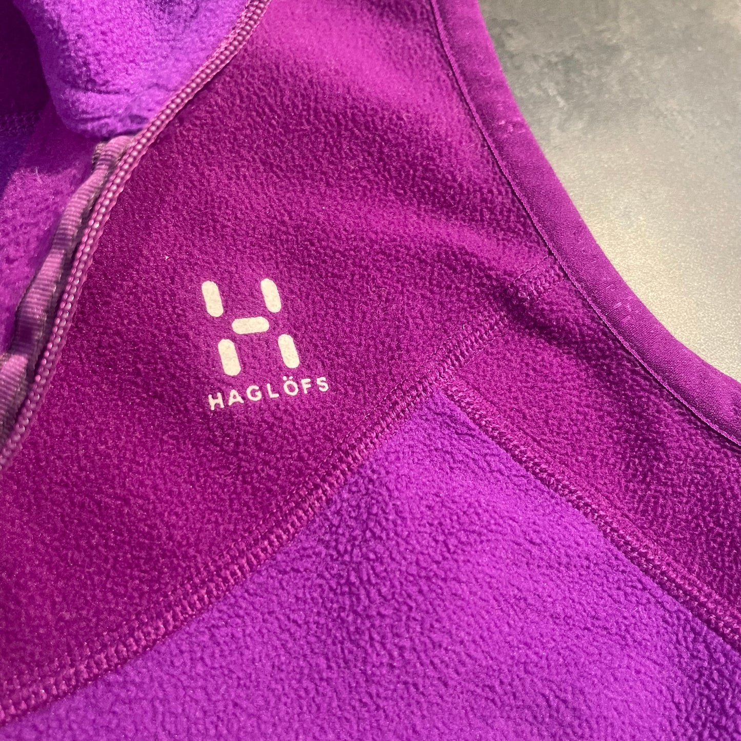 Weste Haglöfs (M Damen) Polartec Midlayer lila