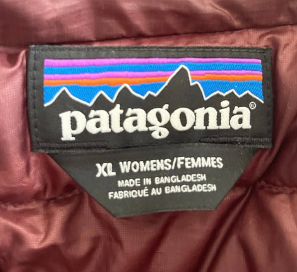 Patagonia Daunen Jacke (XL Damen) Insulation Bordeaux
