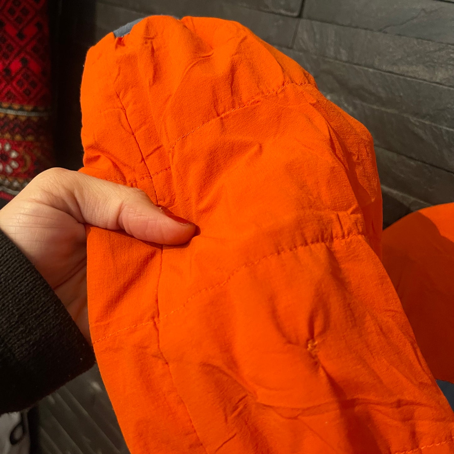 Leichte Ortovox Touren Jacke Merino inside (XL Herren) orange
