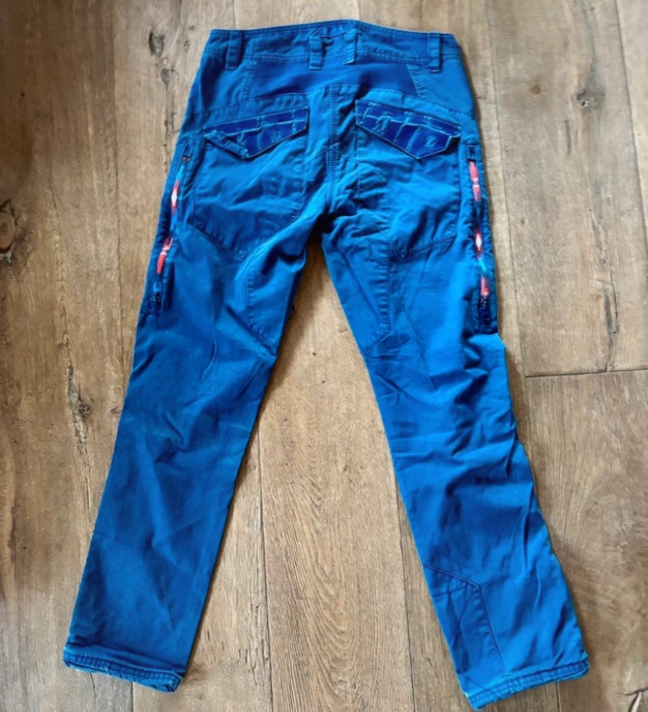 Kletter Hose von Maloja (XS Damen) pure Baumwolle blau