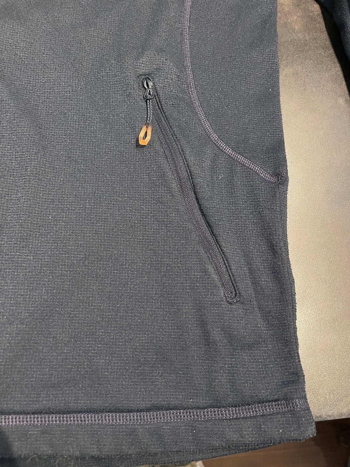 Leichte Fleecejacke von Mammut (L bis XL Herren) marineblau