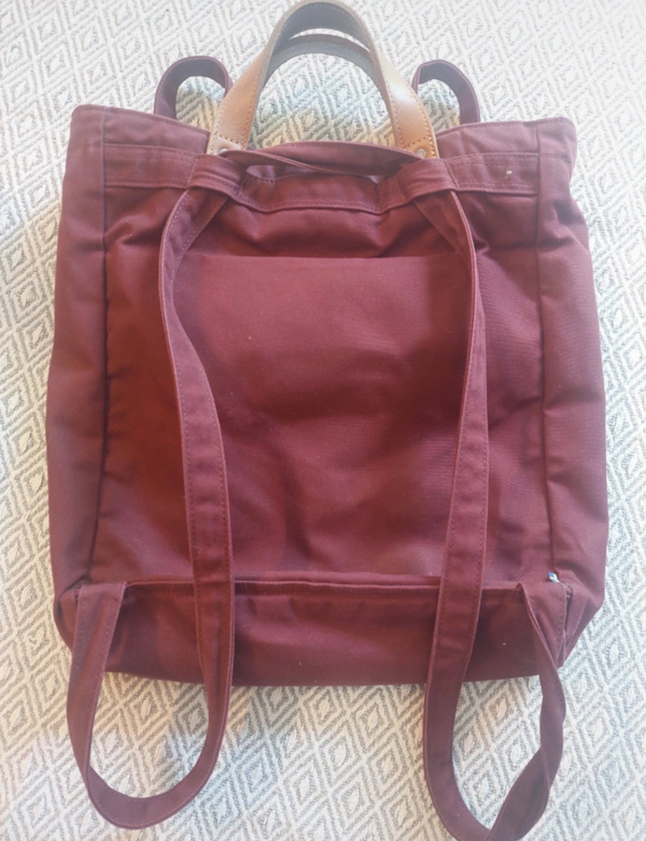 Tasche / Rucksack Fjällräven G-1000 Tote Bag No.1 bordeaux