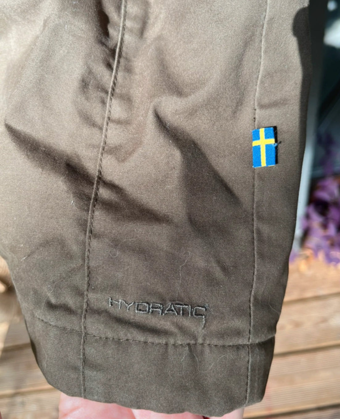 Gefütterte Jacke von Fjällräven (XS Damen) Winter Parka G-1000 braun
