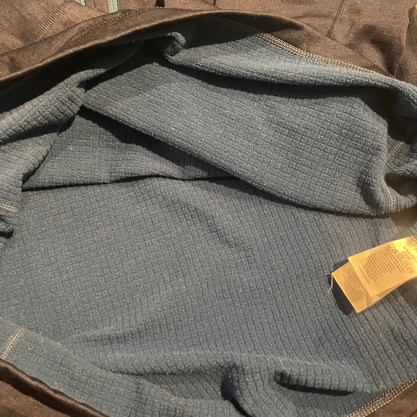 Fleece Pullover von Rab (XXL Herren) Zipper Sweatshirt dunkelblau