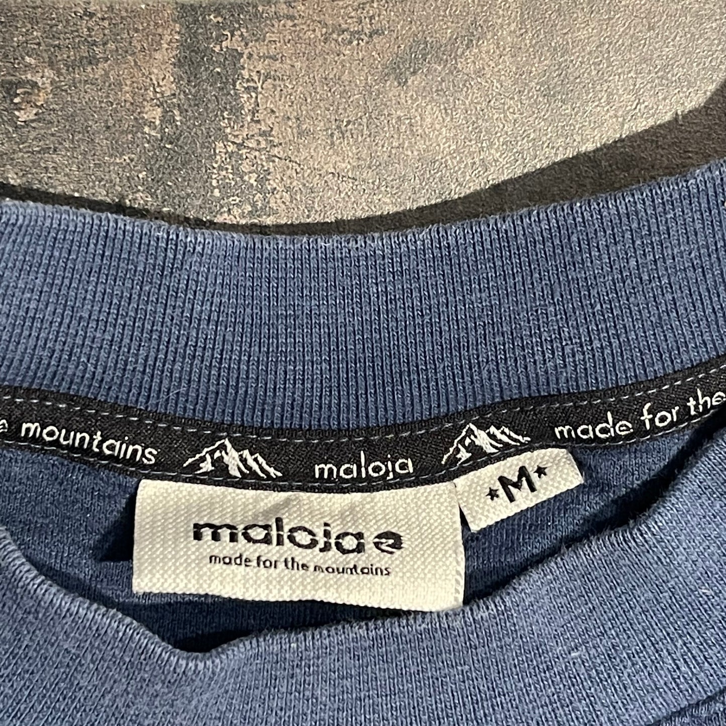 Pullover von Maloja (M Herren /L Damen) blau mit Baumwolle