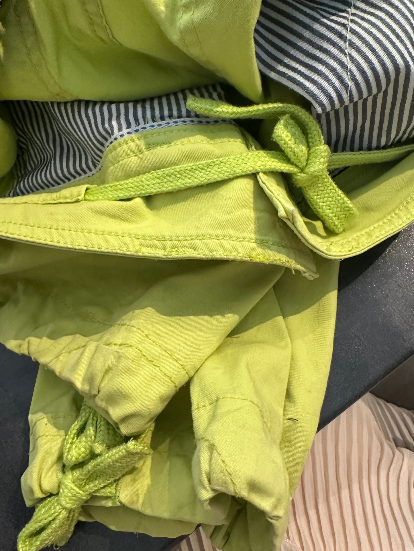 Wander / Kletter Hose von Vaude (Damen S /36 ) neon grün Baumwolle