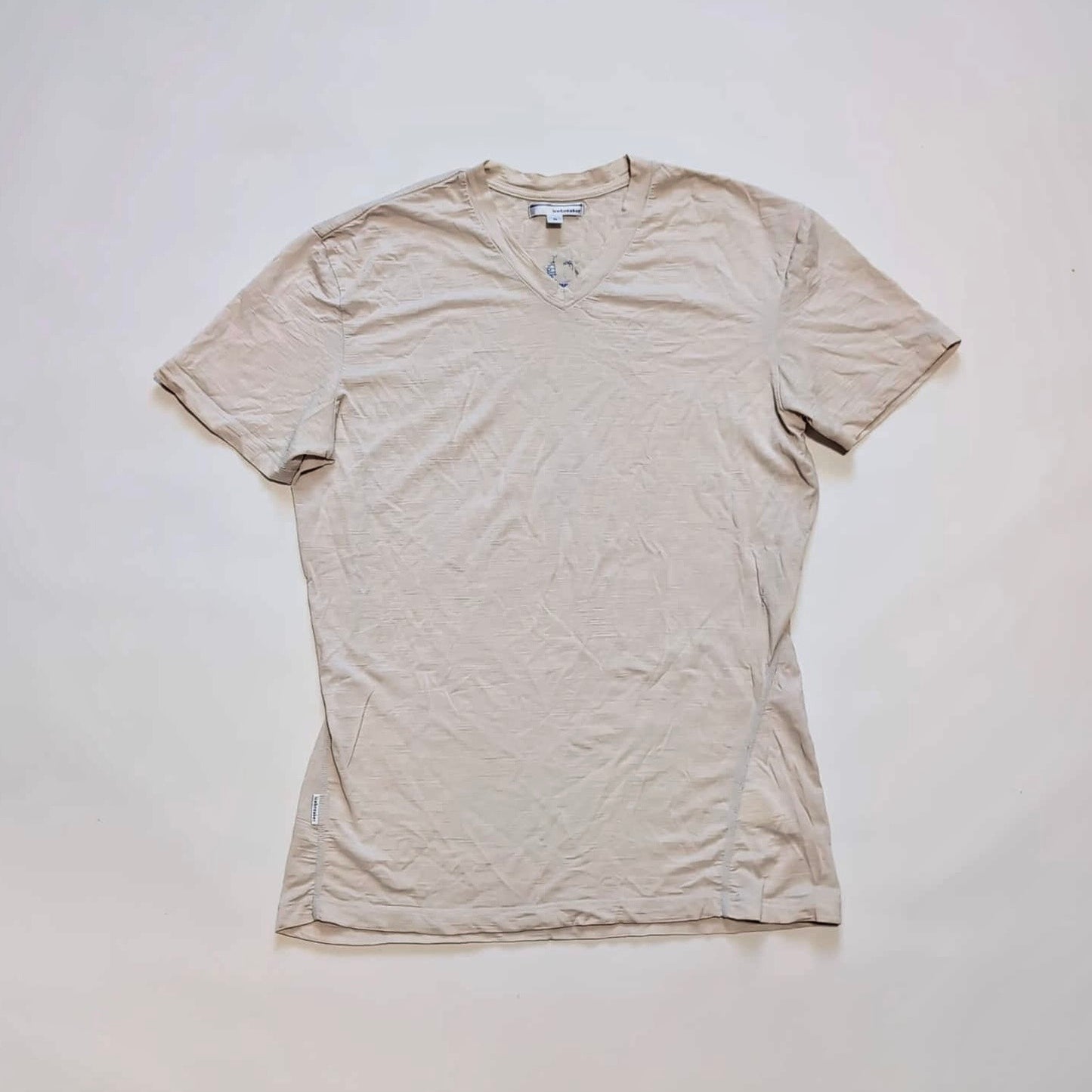 T-Shirt von Icebreaker Merino (M Herren) creme weiß