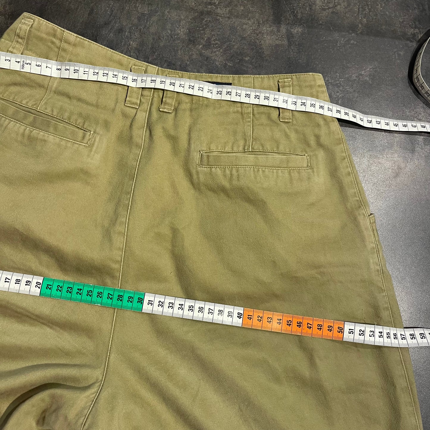 Hose aus Baumwolle von Patagonia (Damen S bis M) khaki -Senf