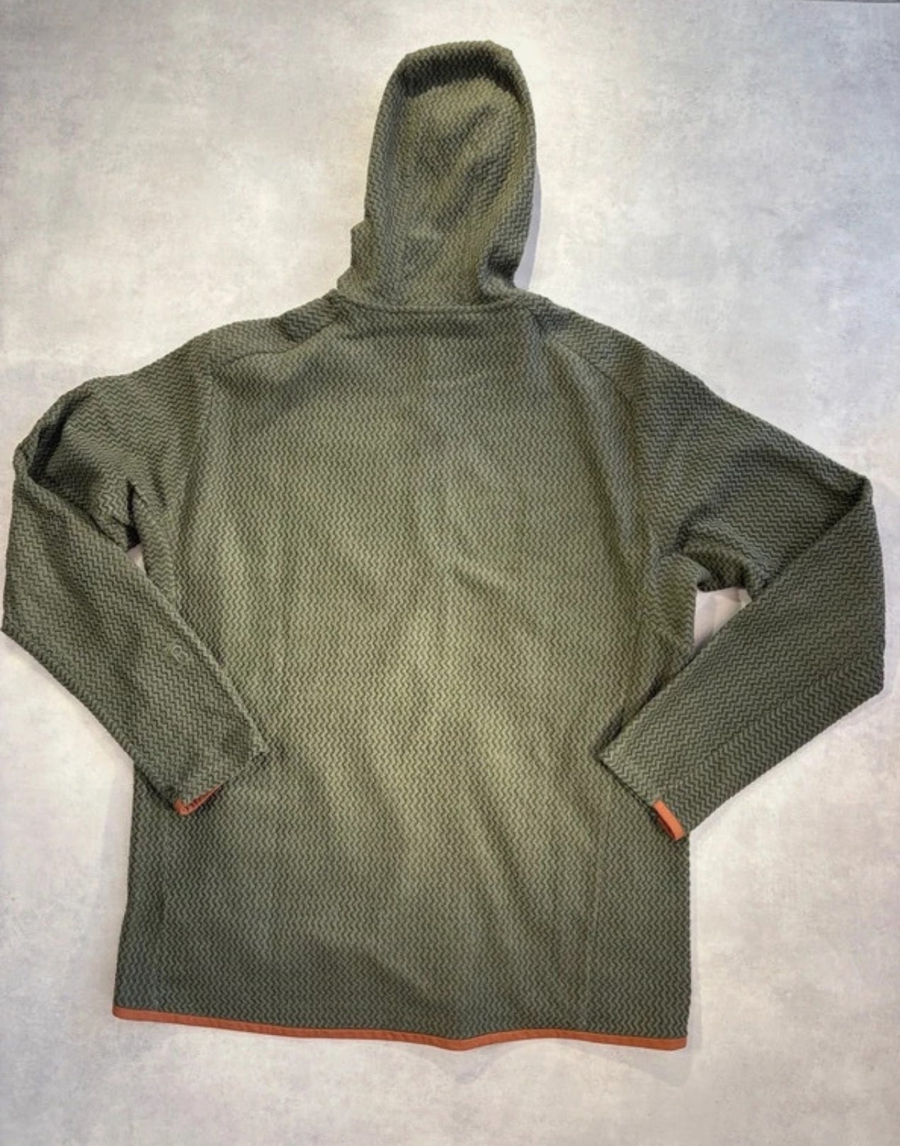 Patagonia R1 Air Fleece Full-Zip Hoody (XL Herren) Olive grün
