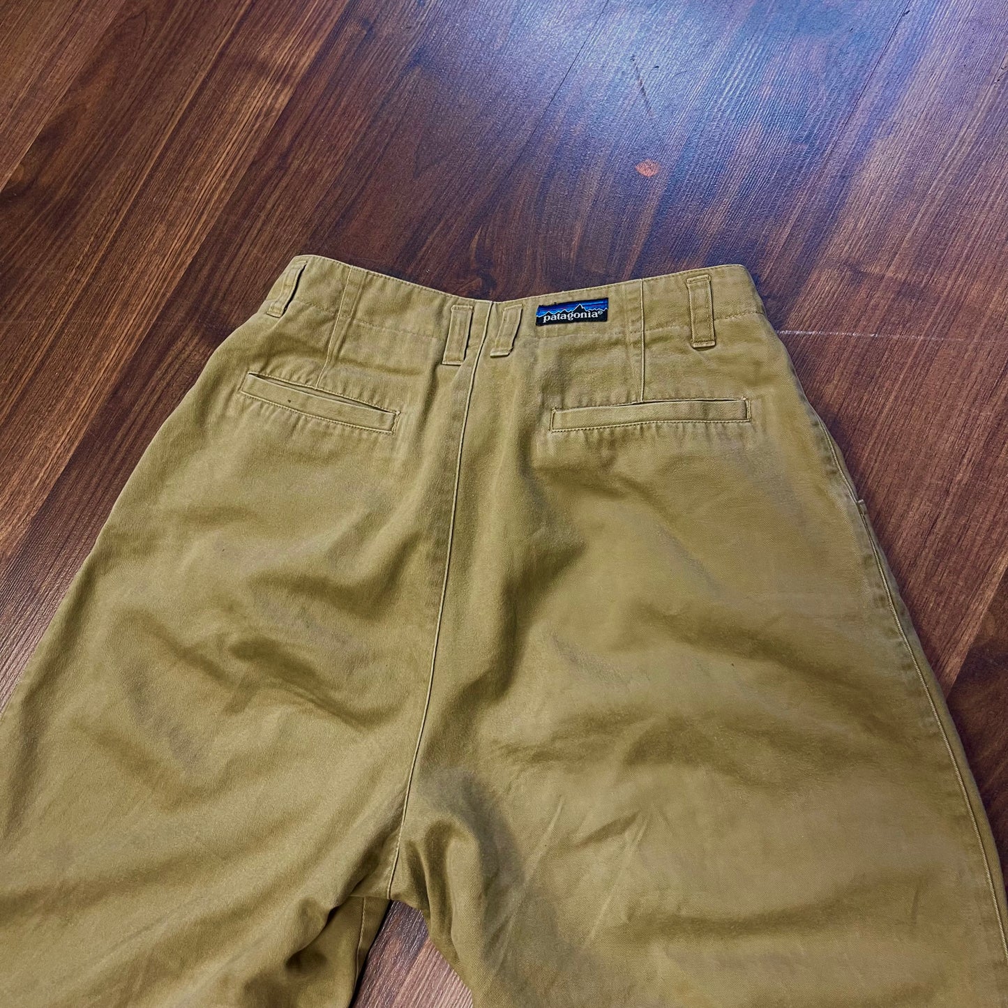 Hose aus Baumwolle von Patagonia (Damen S bis M) khaki -Senf