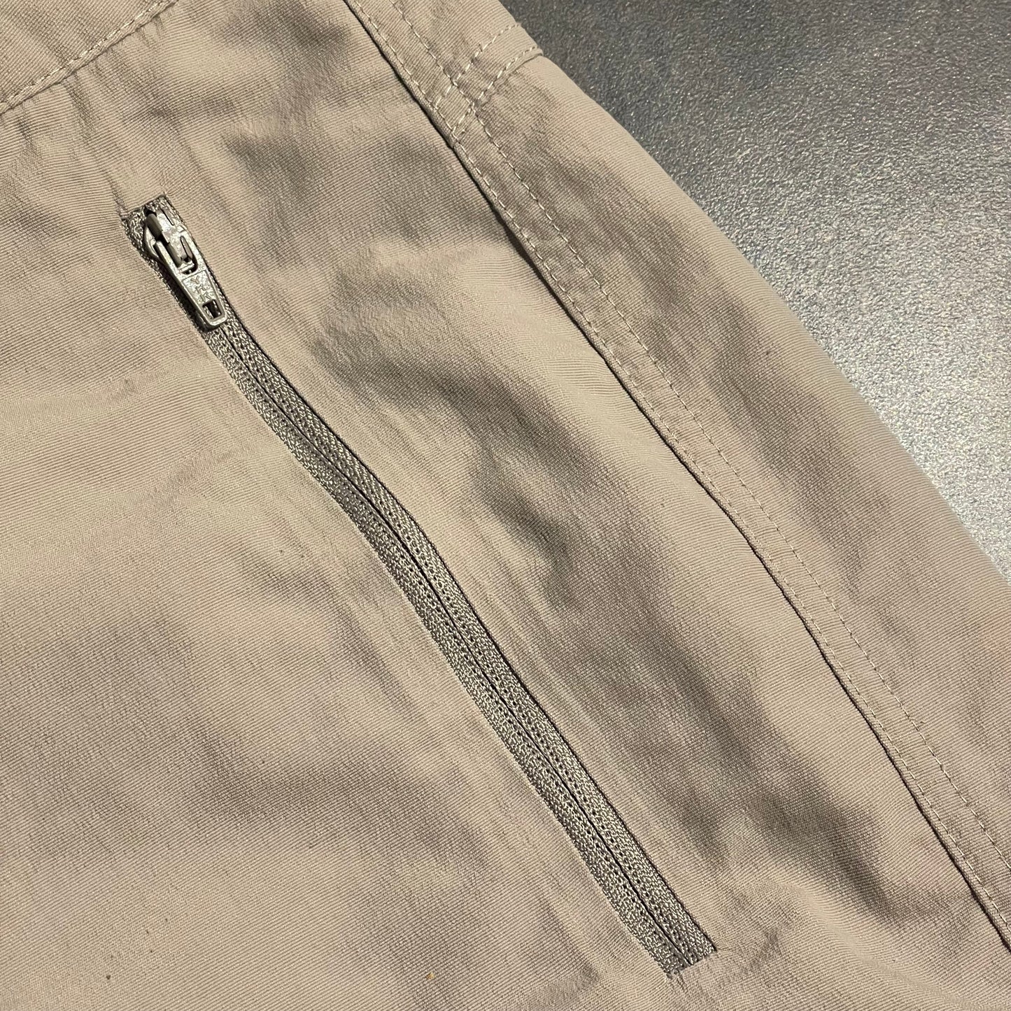 2-in-1 Hose von Mammut (M Damen) Zip-Off wasserabweisend beige