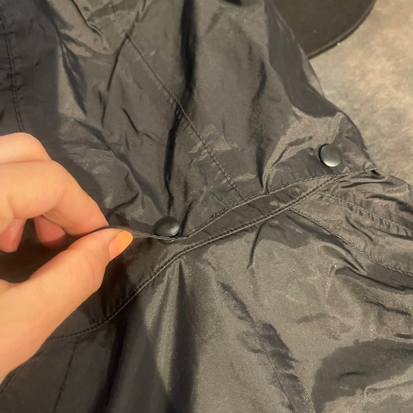 Regen Jacke von Salewa (XS/S Damen) wasser-, winddicht schwarz