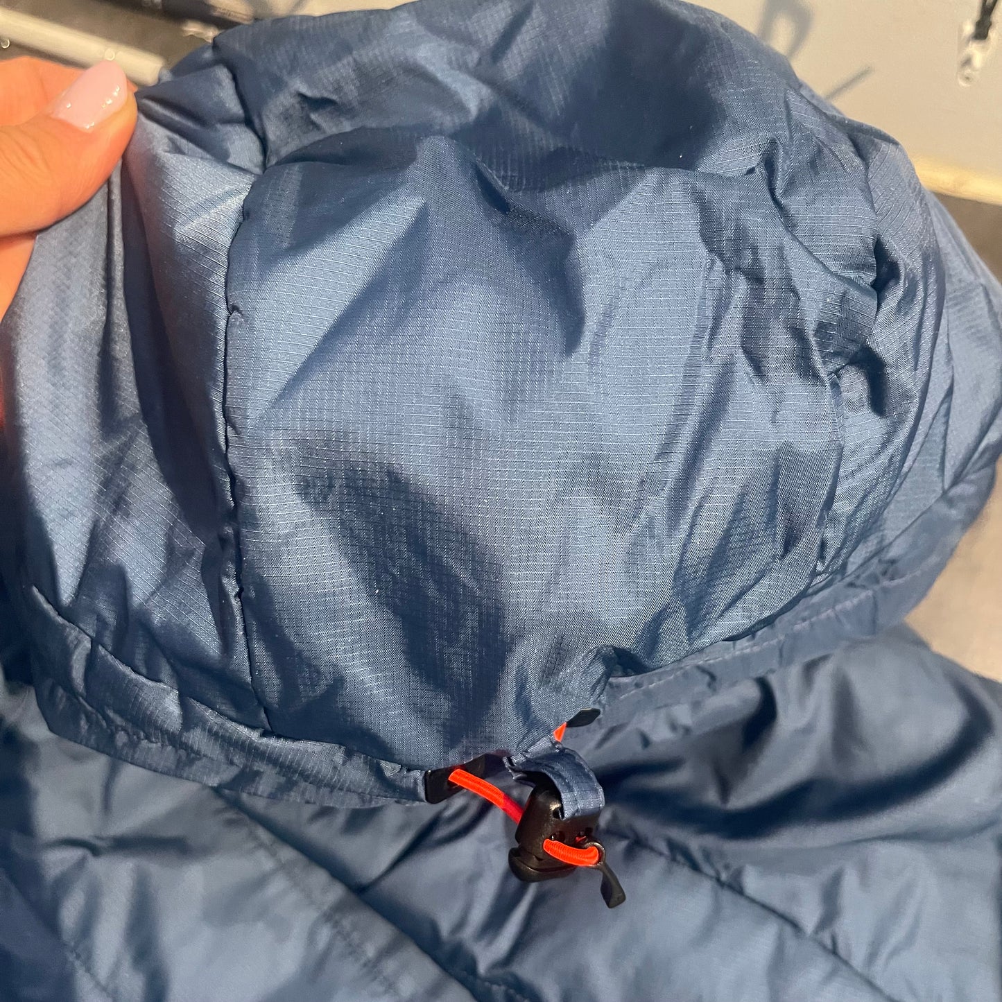 Warme Kapuzen Jacke von Ortovox (M Damen) Swisswool blau