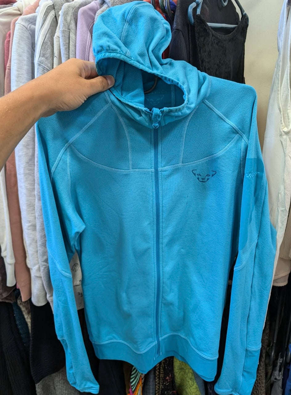 Sport Jacke (M Damen) von Dynafit Zip Hoodie blau