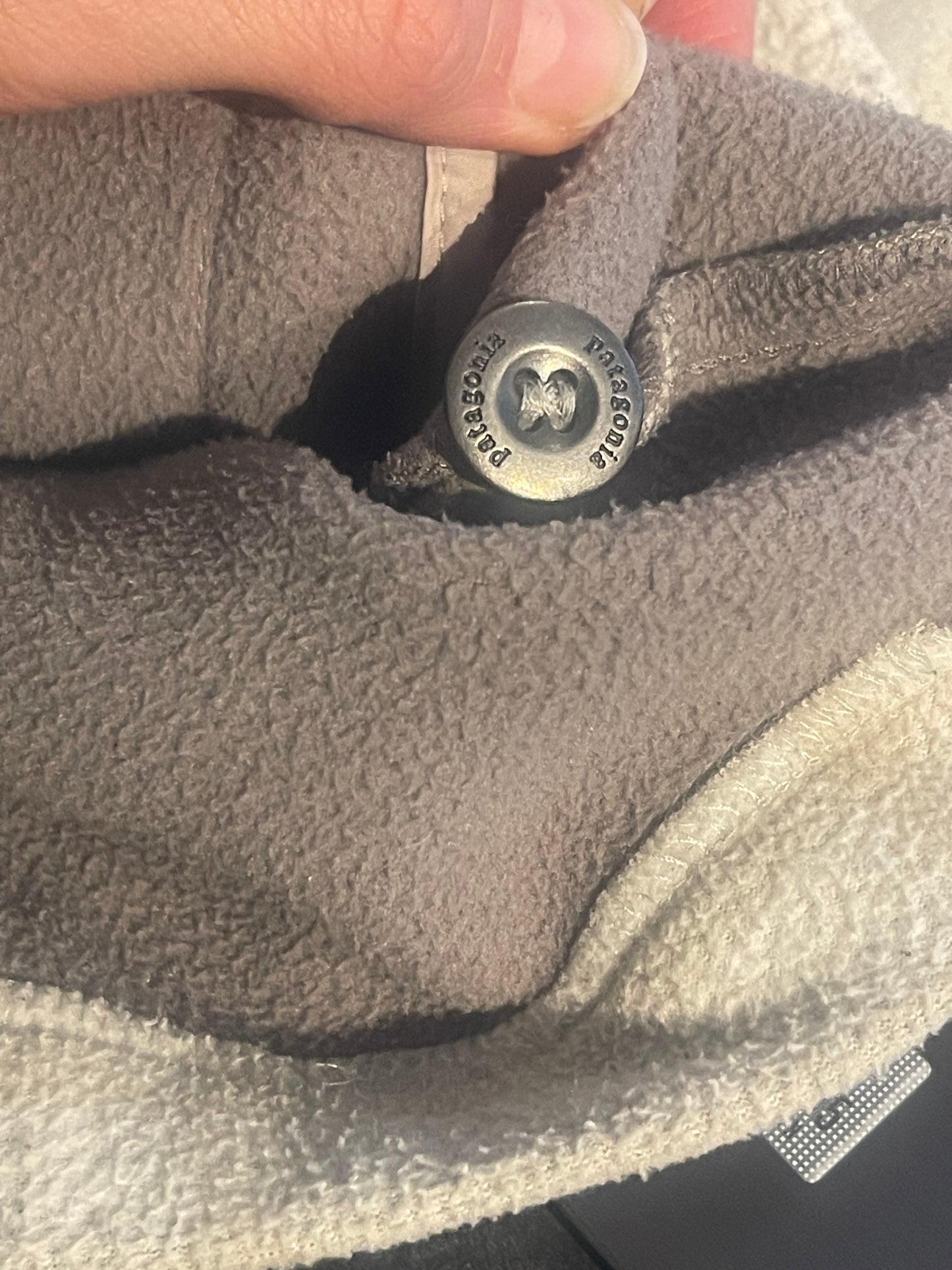 Patagonia Plaid Jacke / Hemd-Mantel (M Damen) beige Karo
