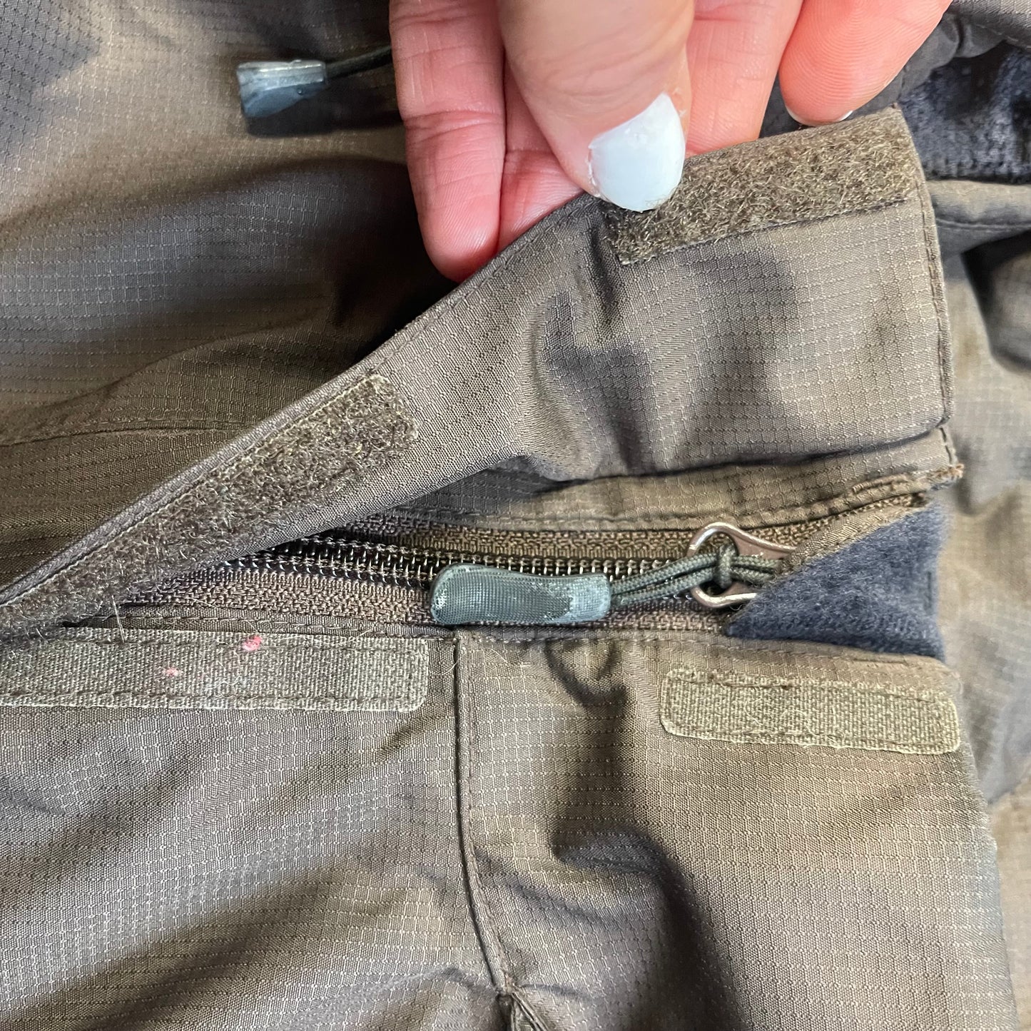 Funktions- Regen Jacke von Vaude (M Damen) braun