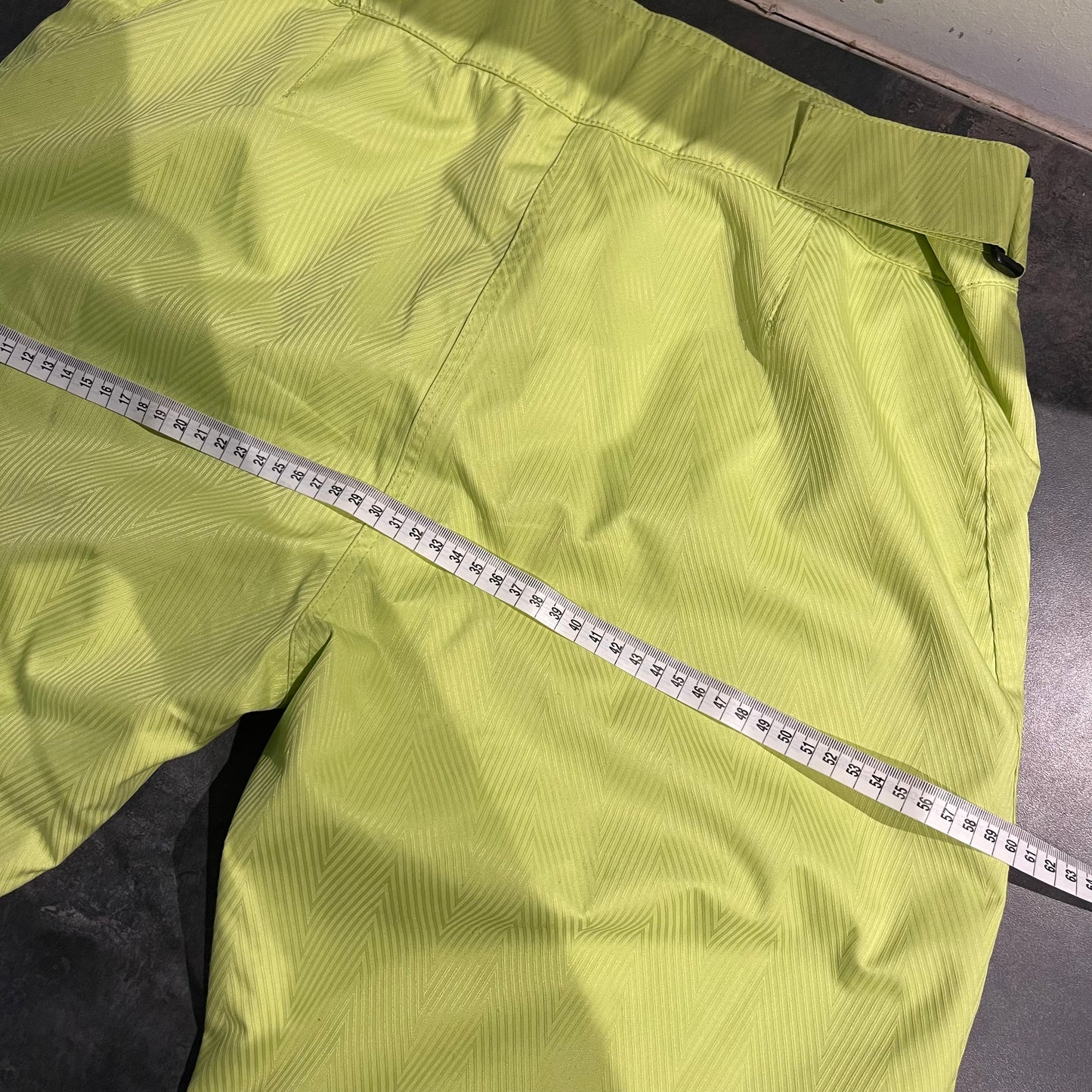 Ski / Freeride Hose Ziener (XL Damen) gelb - grün
