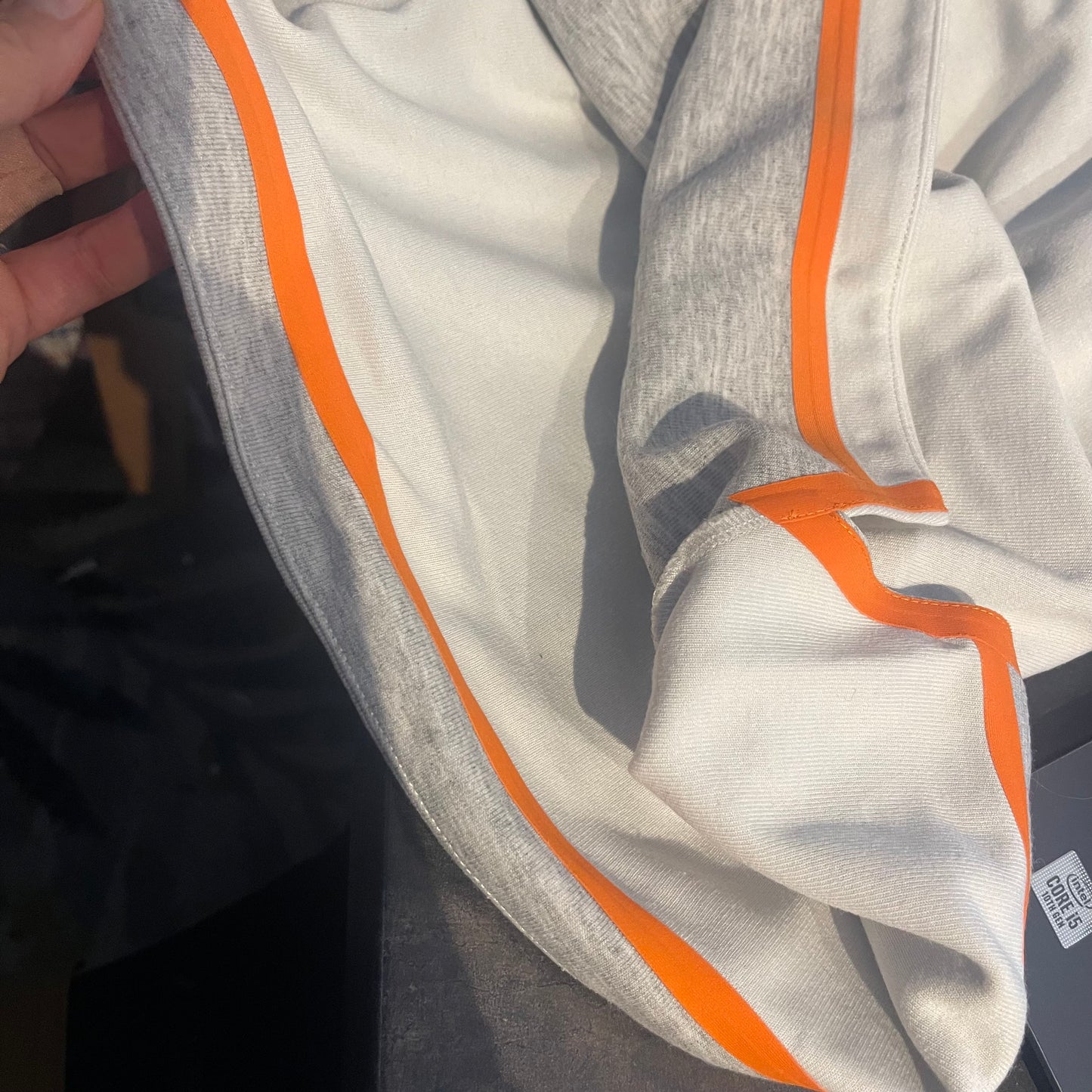 Mammut Eiger T-Shirt Crop Top (XL Damen) grau weiß