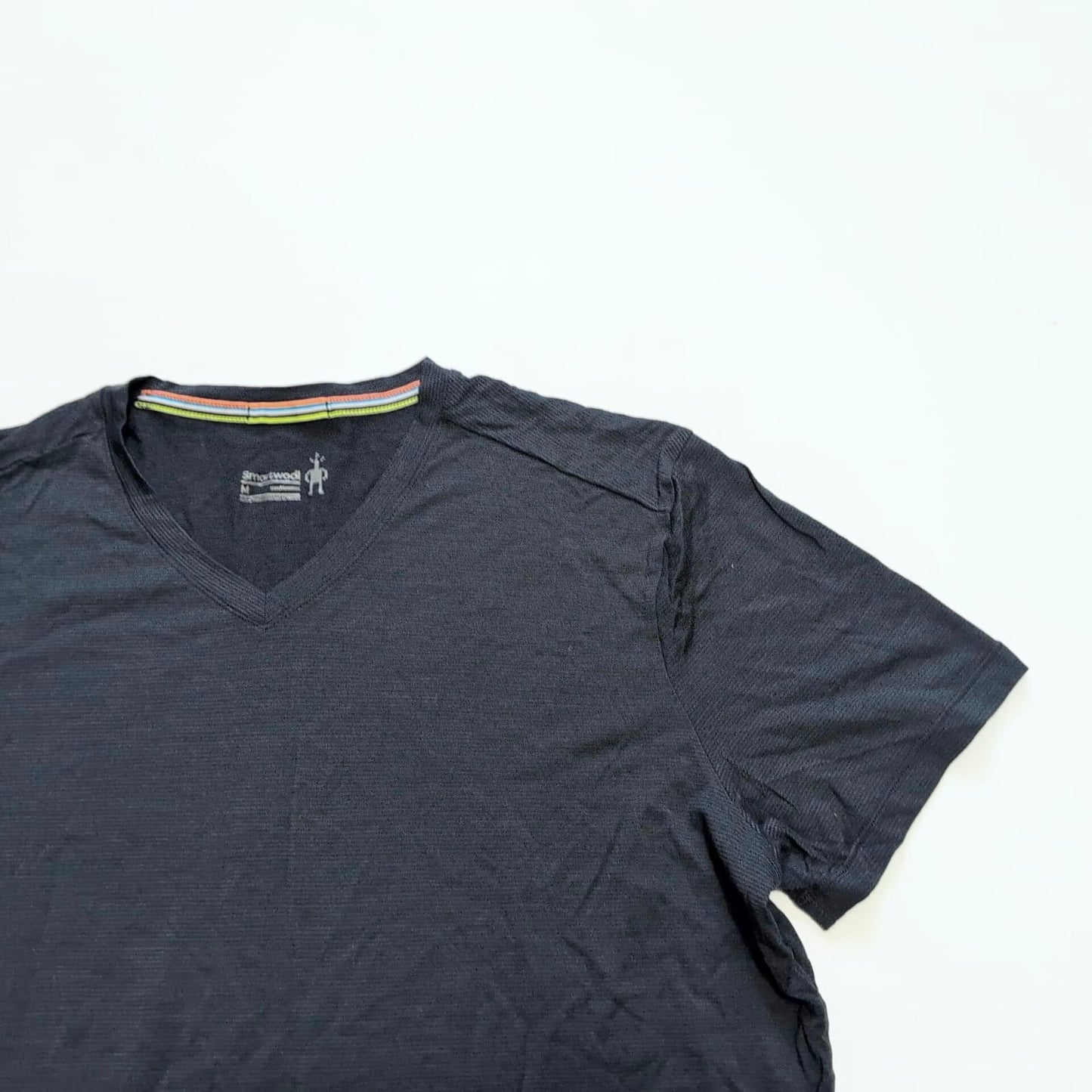 T-Shirt von Smartwool pure Merino (M Herren) schwarz