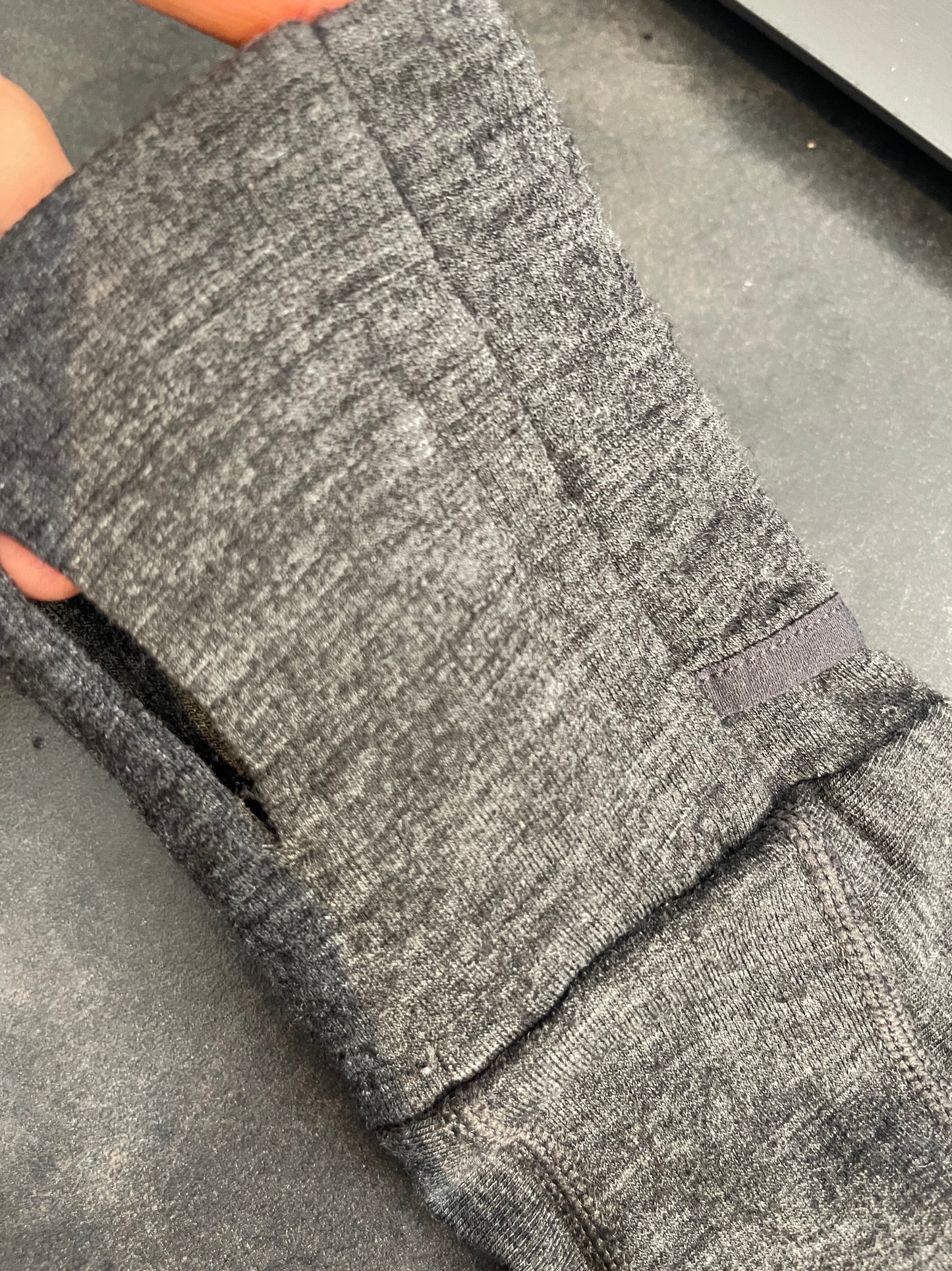 Zip Jacke von Icebreaker Merino (L Damen) grau