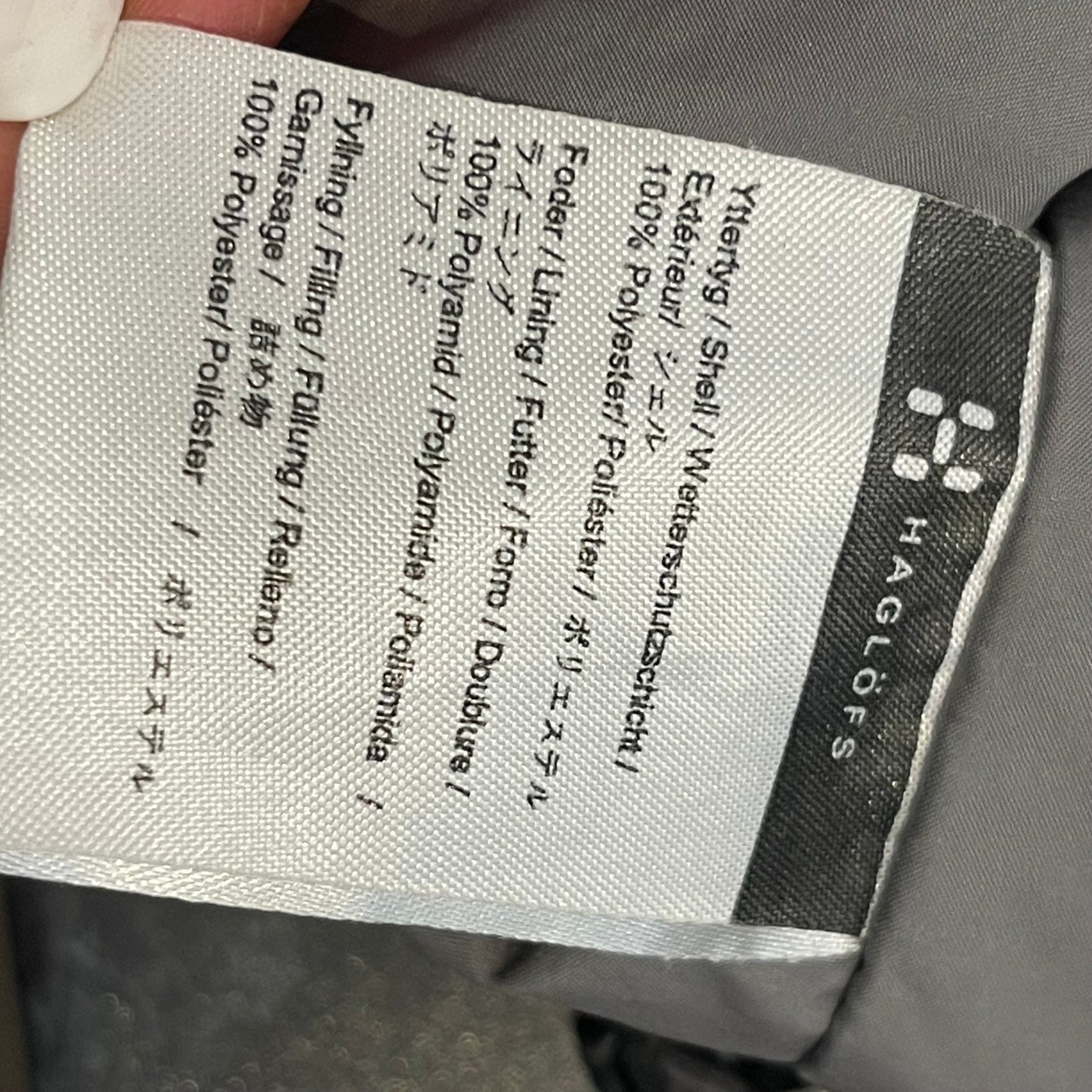 Isolations Jacke von Haglöfs (M Herren) schwarz