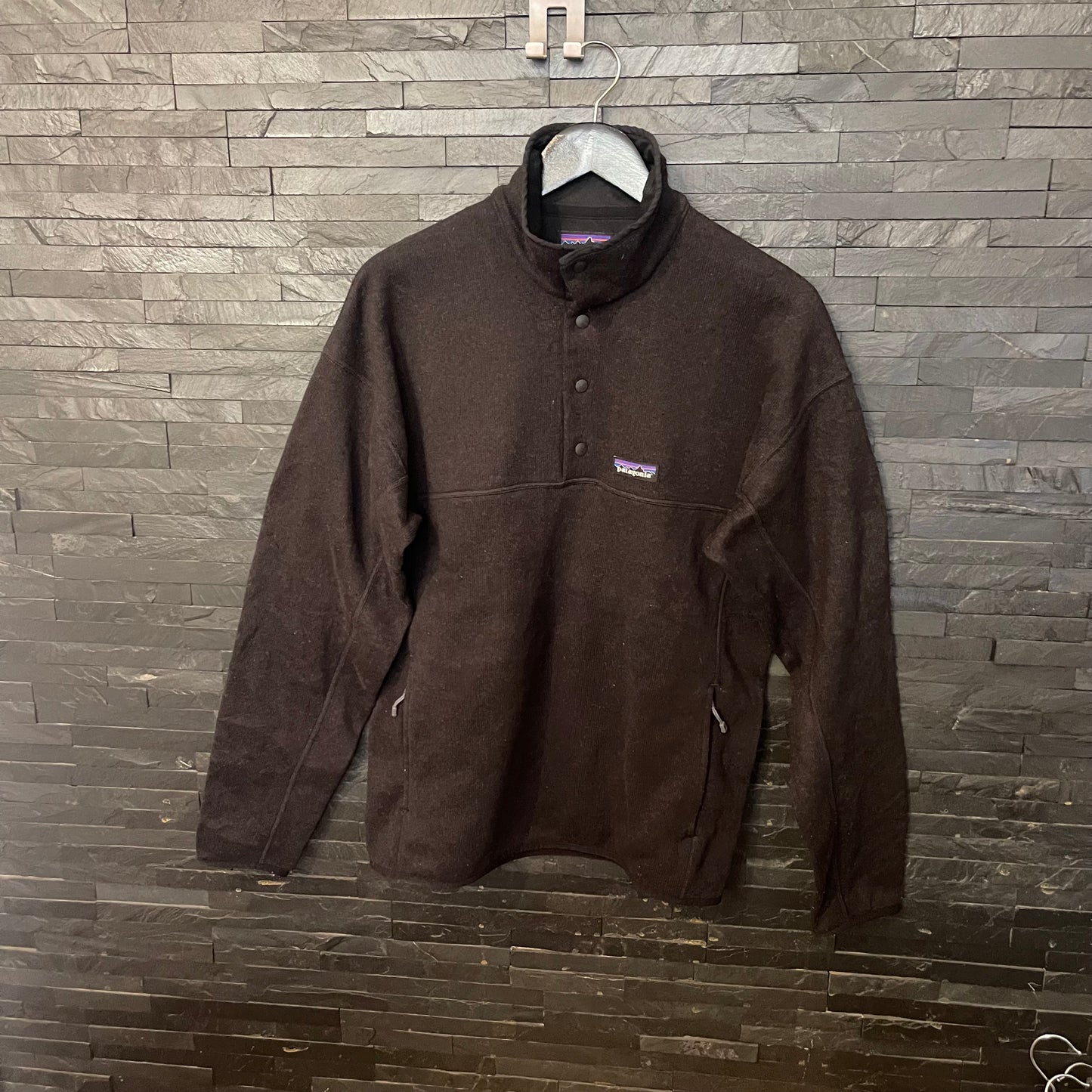 Patagonia Fleece Pullover (M Herren / L Damen) Better Sweater schwarz