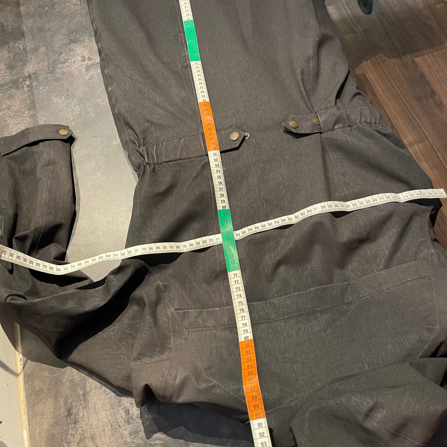 Parka von Bergans Regenmantel gefüttert (S Damen) in Graphit