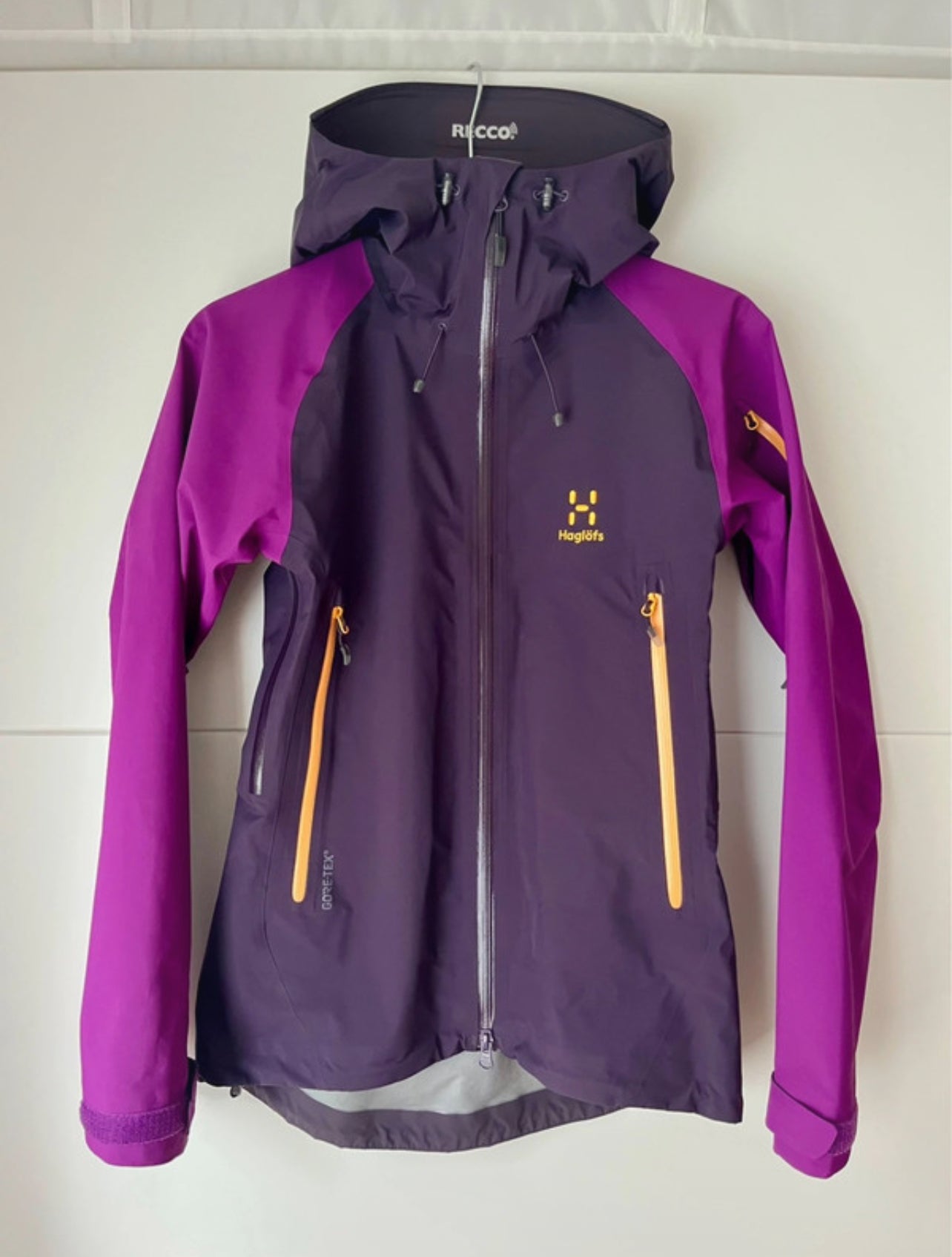 Hardshell Jacke von Haglöfs (XS Damen) Goretex lila