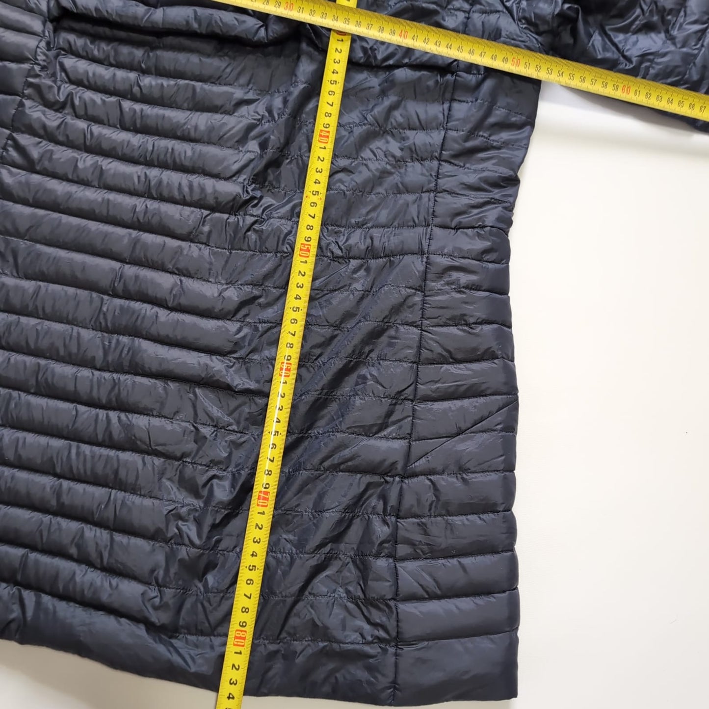 Lange Daunen Jacke von Mammut Eiger (L Damen) Parka dunkelblau