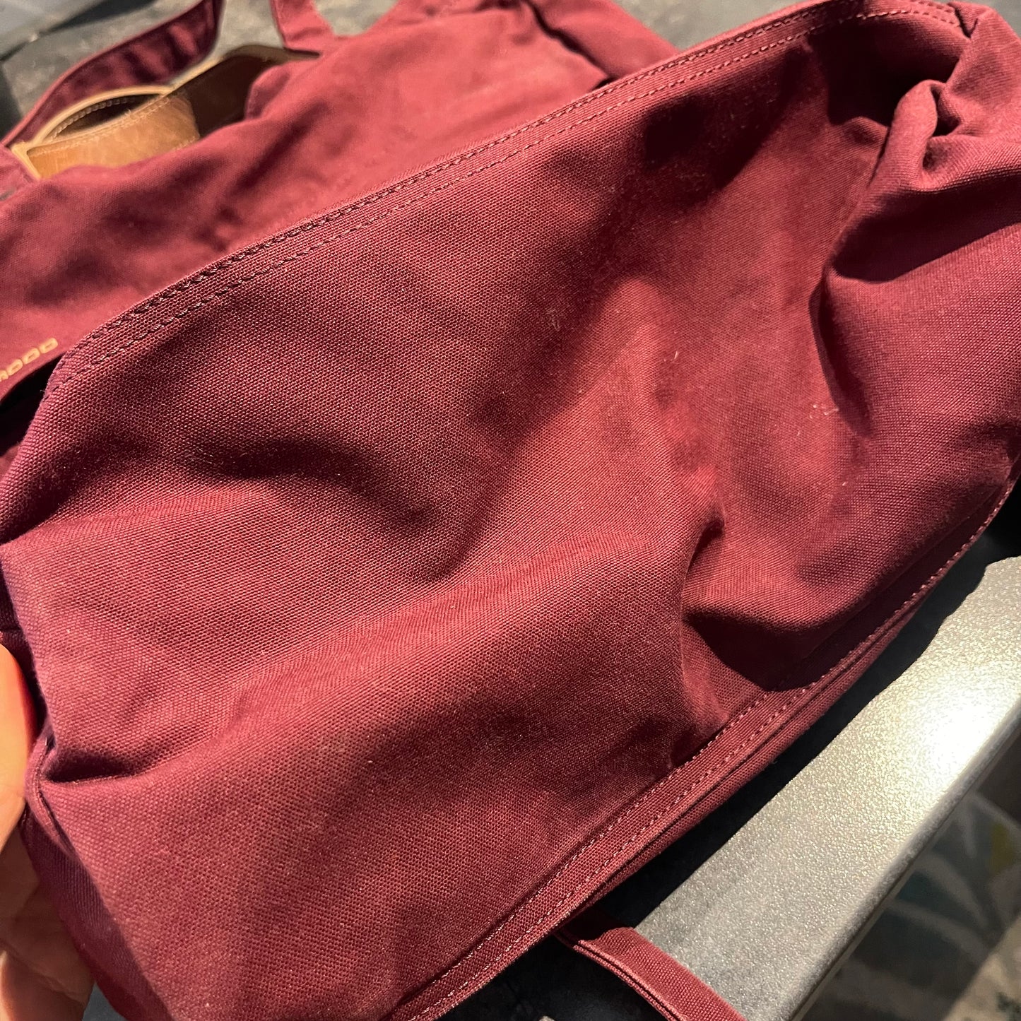 Tasche / Rucksack Fjällräven G-1000 Tote Bag No.1 bordeaux