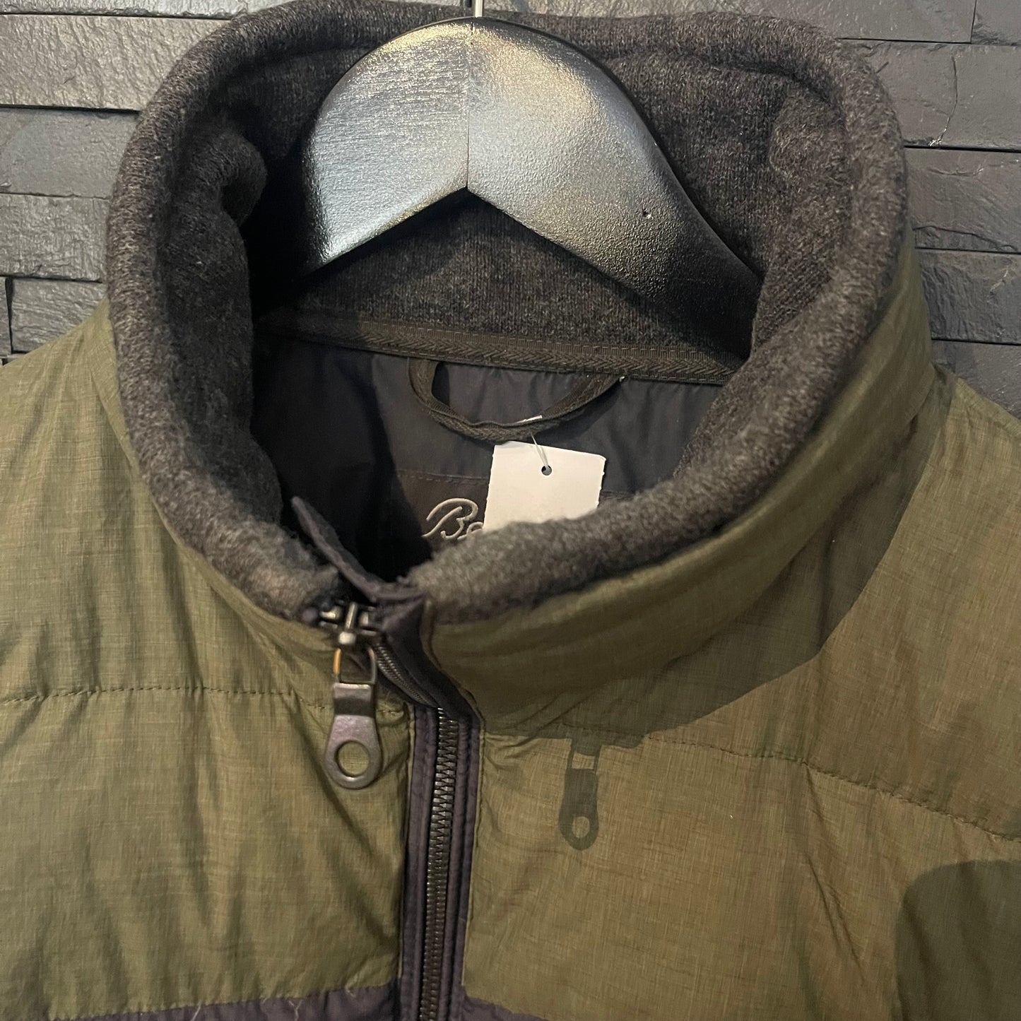 Daunen Jacke von Bergans (M Herren) dunkelblau grün