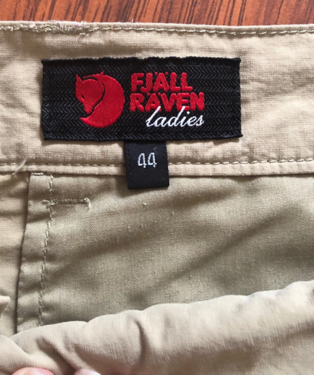 Outdoor Hose von Fjällräven (XXL / 44 Damen ) Zip-Off olive-beige