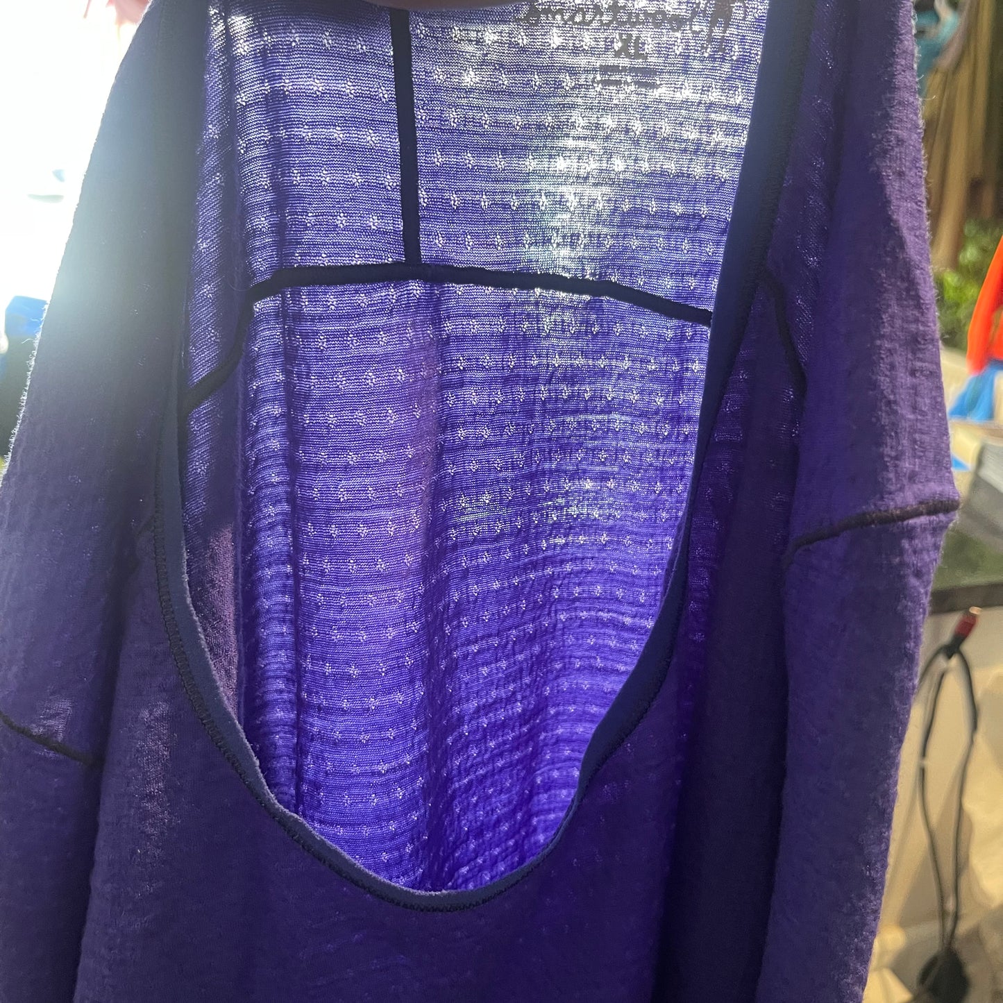 T-Shirt von Smartwool pure Merino (XL Damen) Top blau