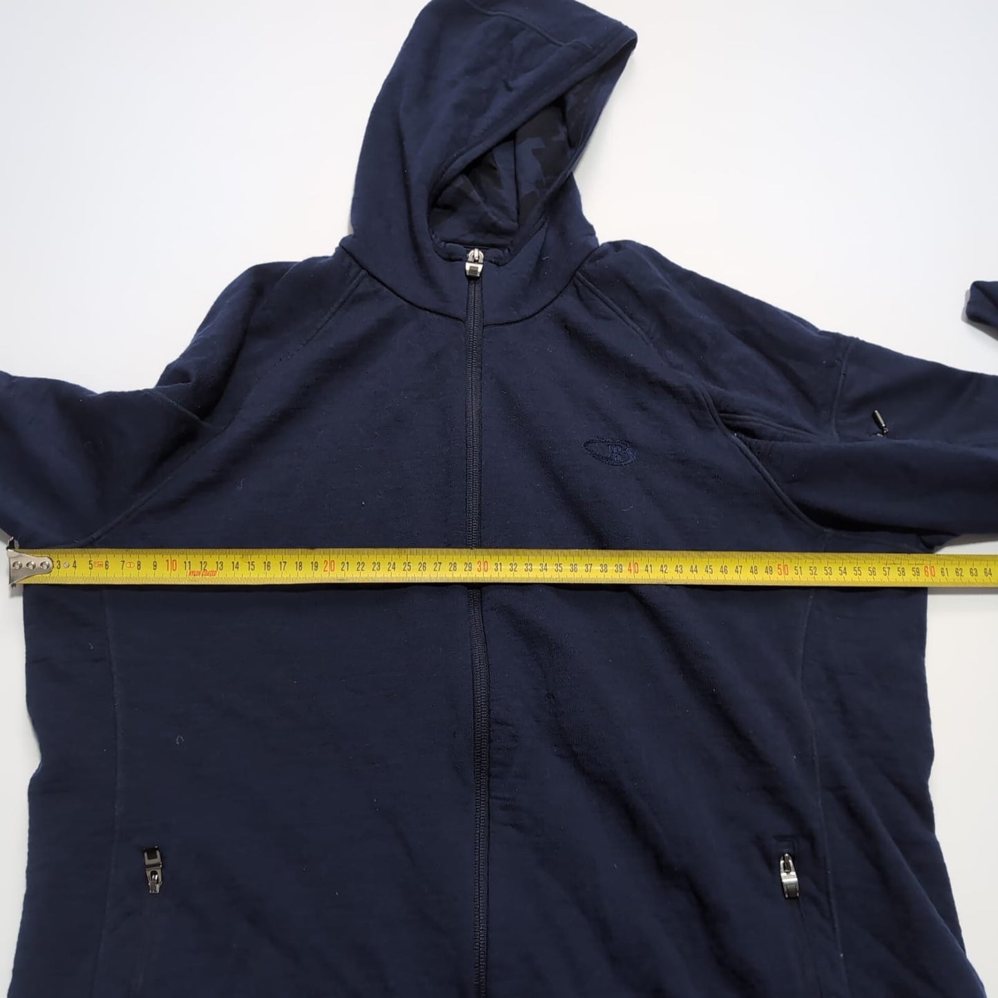 Merino Jacke von Icebreaker (XL Herren) Zipper Hoodie dunkelblau