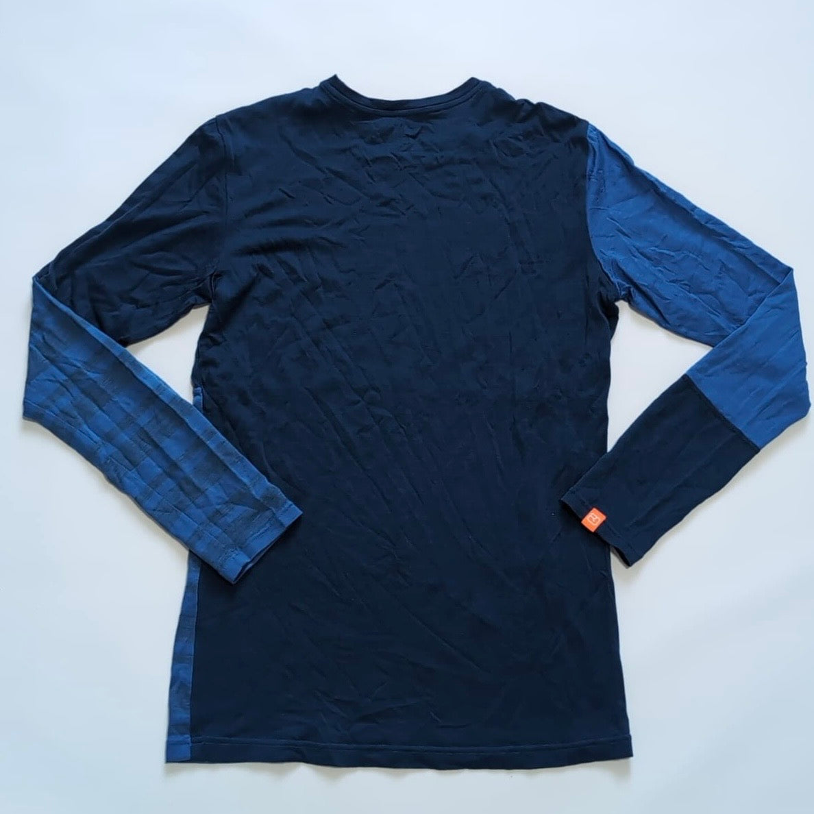 Ortovox Merino Longsleeve (M Herren) blau gestreift
