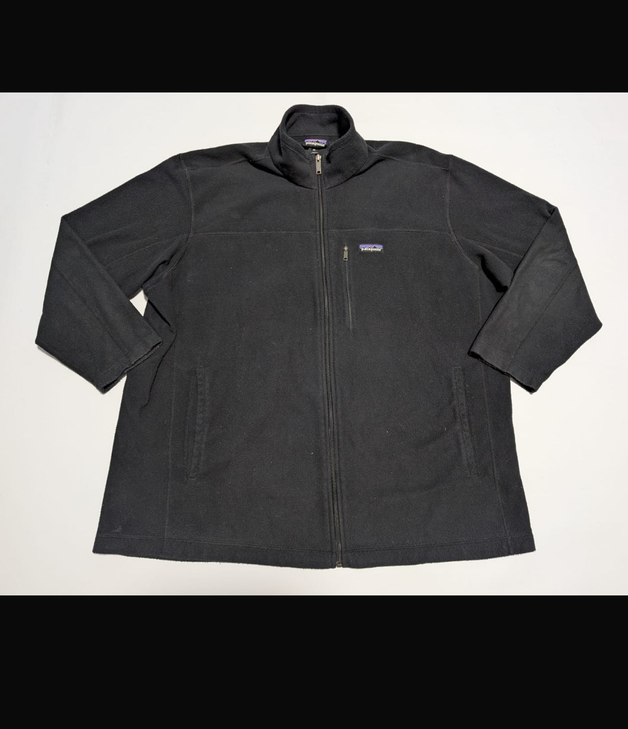 Patagonia Fleece Jacke XXXL Unisex schwarz