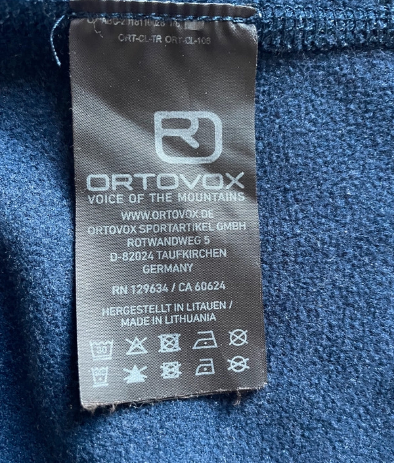 Jacke Ortovox (M Damen) Merino inside - dunkelblau