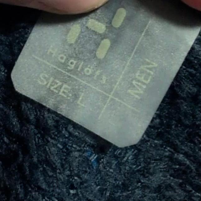 Funktions Jacke von Haglöfs (L Herren) Goretex + Insulation blau