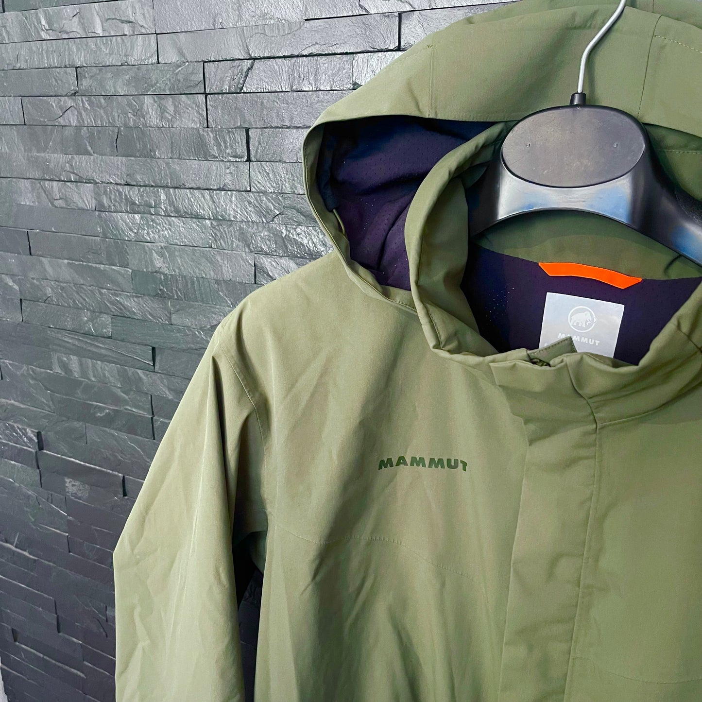 Storm Jacke von Mammut (XL Herren) Softshell Parka khaki