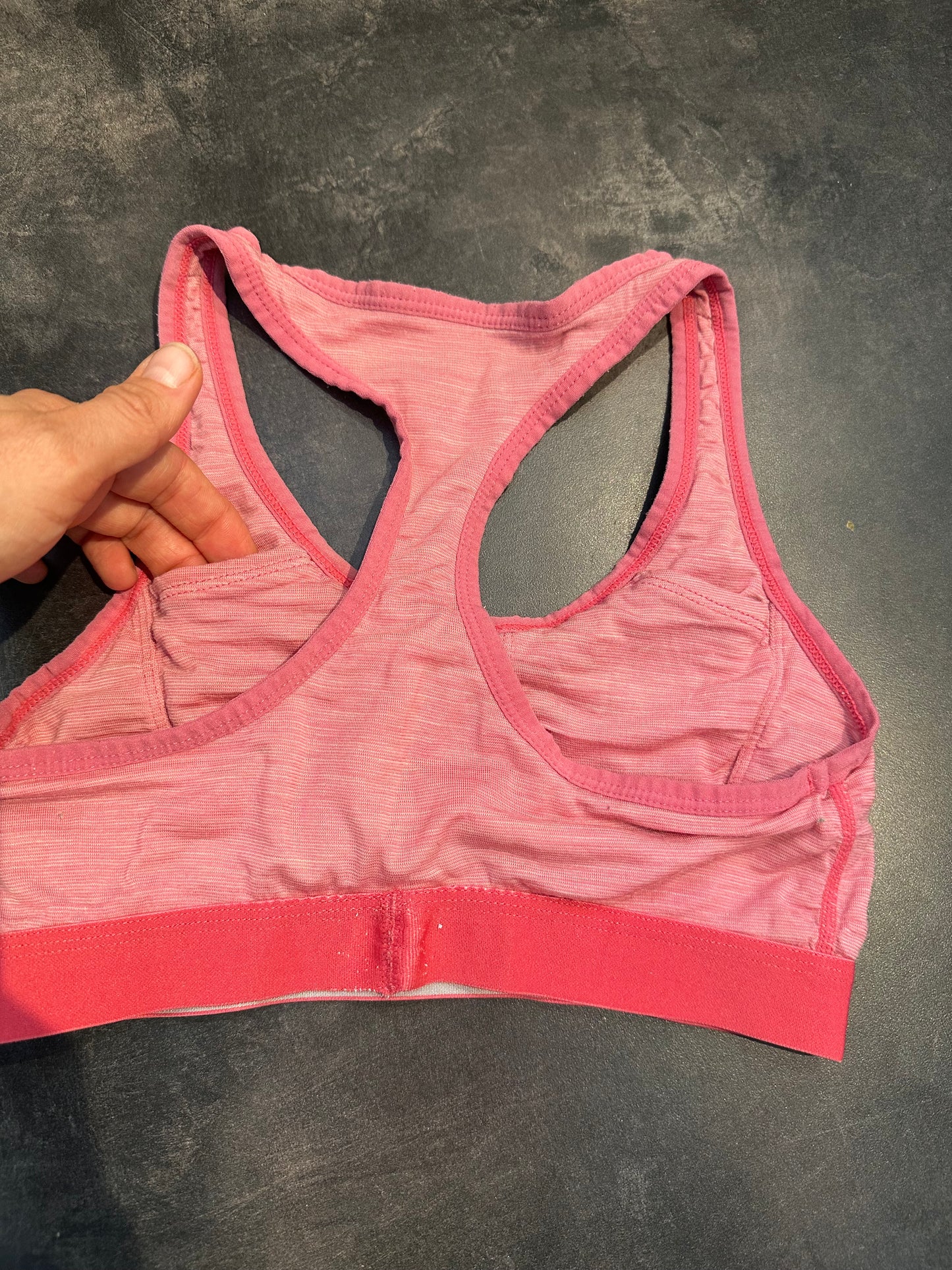 Sport BH Top von Icebreaker pure Merino (S) rosa