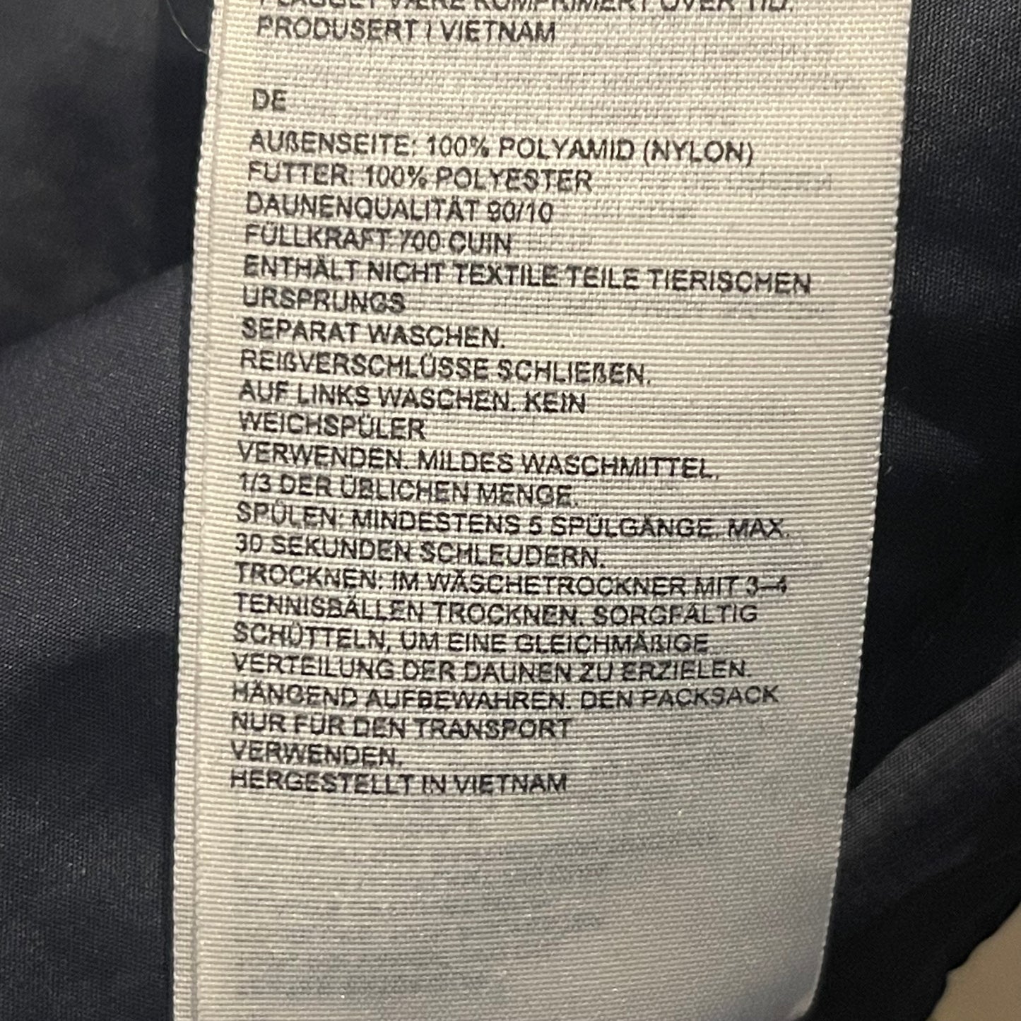 Daunen Jacke von Bergans (M Herren) dunkelblau grün